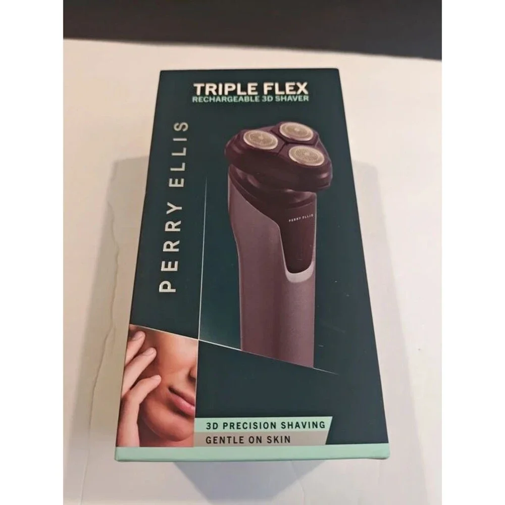 Perry Ellis Triple Flex Rechargeable 3D Shaver